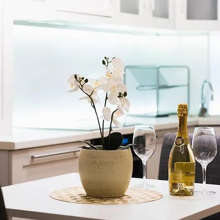 Angelina City Lux Apartment With Garage Belgrado Esterno foto